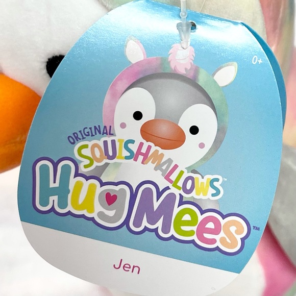 Jen the Penguin Squishmallow Hugmee 8” — Holiday Jen Hugmee Penguin Squish - Picture 3 of 4